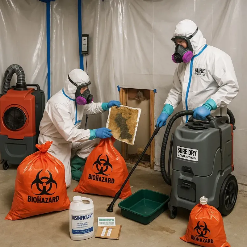 Contaminated Water Handling Protocols process in South El Monte, CA