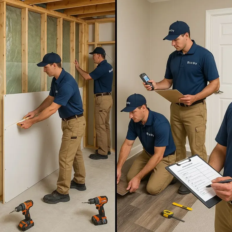 Repairs and Reconstruction process in South El Monte, CA