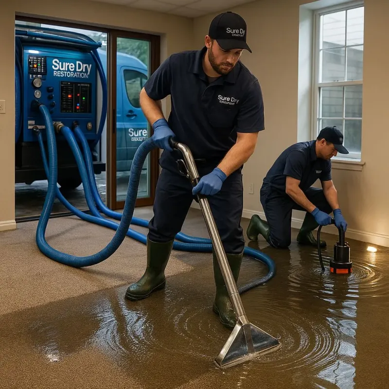 Water Extraction and Removal process in South El Monte, CA